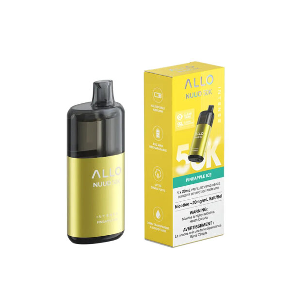 Pineapple Ice Allo Intense Nuud - Disposable 50K