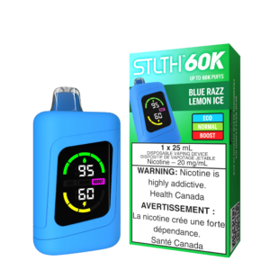 Blue Razz Lemon Ice Stlth 60K - Disposable Vape